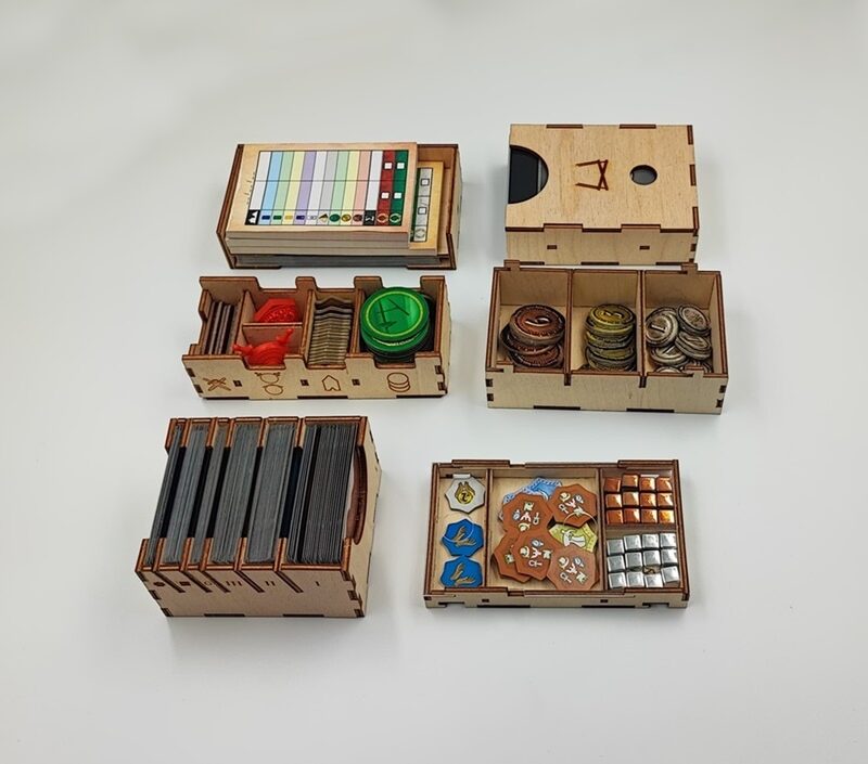 Insert do gry 7 Cudów Świata: Pojedynek + Agora + Panteon