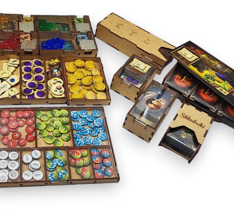 Insert do gry Alchemicy z dodatkiem Golem