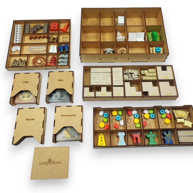 Insert do gry Wielce Imponujące Budowle z dodatkiem Mundo