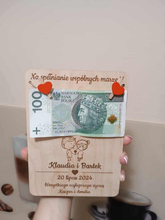 Kartka ślubna - na spełnienie marzeń!