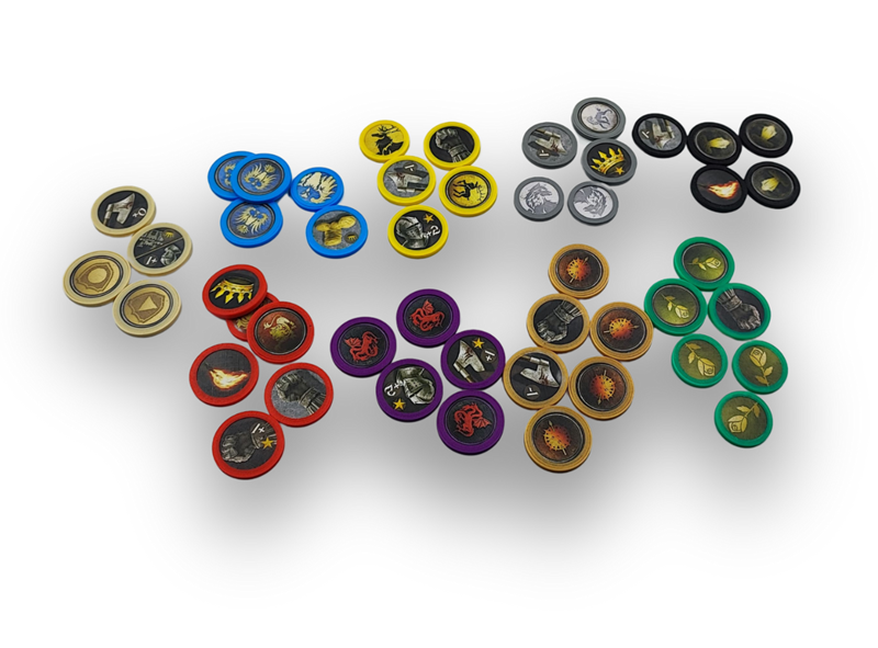 Protektory na żetony do gry Gra o Tron 2 edycja