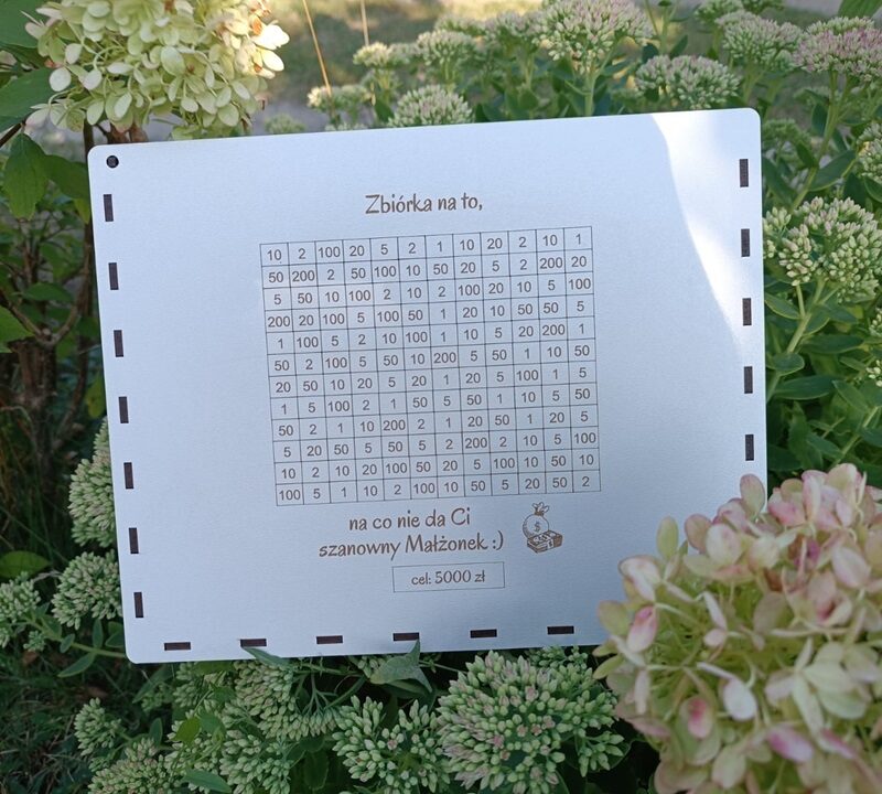 Skarbonka wykreślanka (5000)