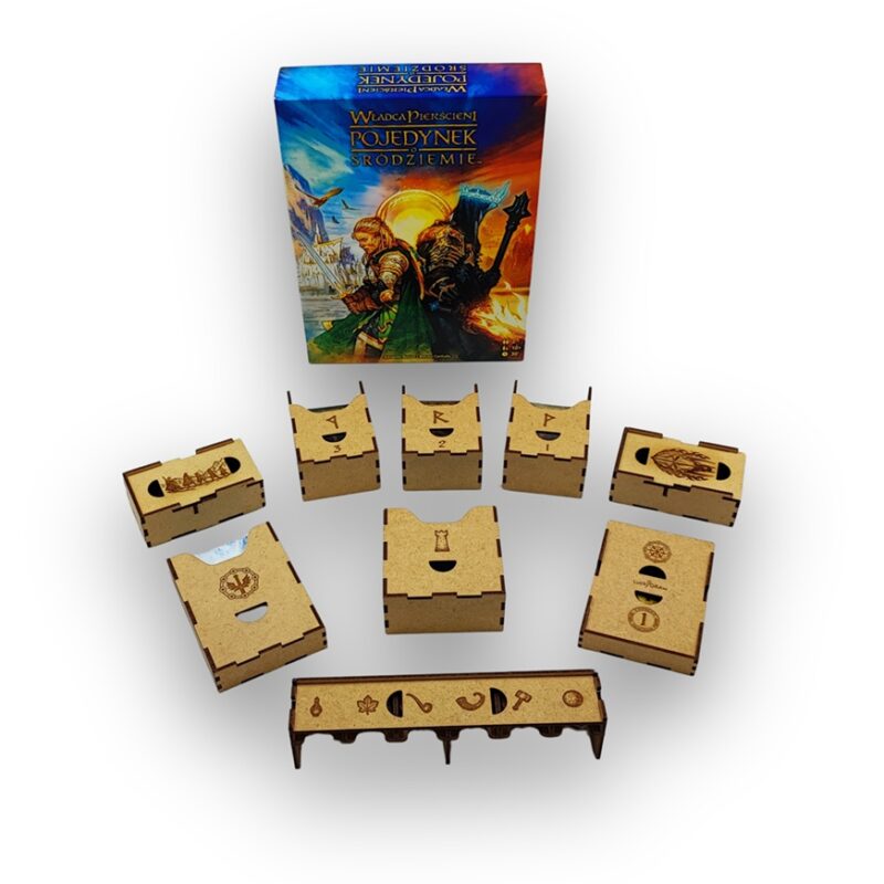 Insert do gry Władca Pierścieni Pojedynek o Śródziemie z dodatkiem Sojusznicy