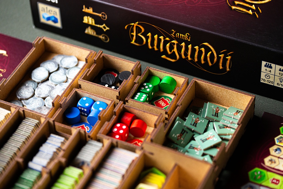 Insert do gry Zamki Burgundii Big Box (The Castles of Burgundy)