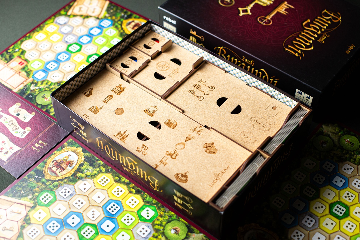 Insert do gry Zamki Burgundii Big Box (The Castles of Burgundy) - obrazek 3