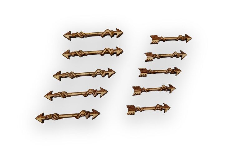 Strzałki do gry Horror w Arkham