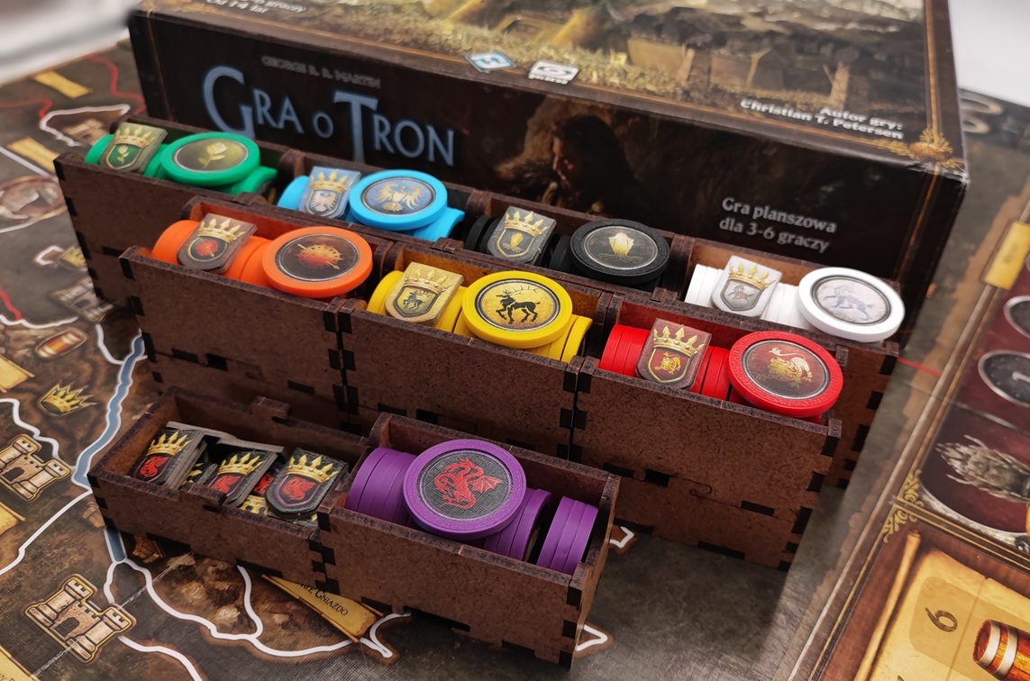 Insert do gry Gra o Tron 2ed z dodatkiem Matka Smoków - obrazek 5