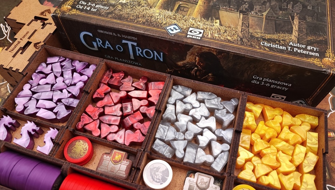 Insert do gry Gra o Tron 2ed z dodatkiem Matka Smoków - obrazek 2