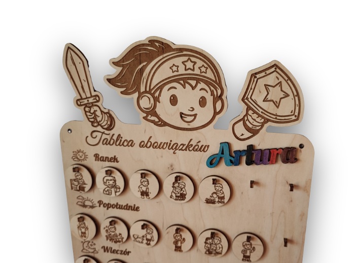 Tablica zadań – rycerz