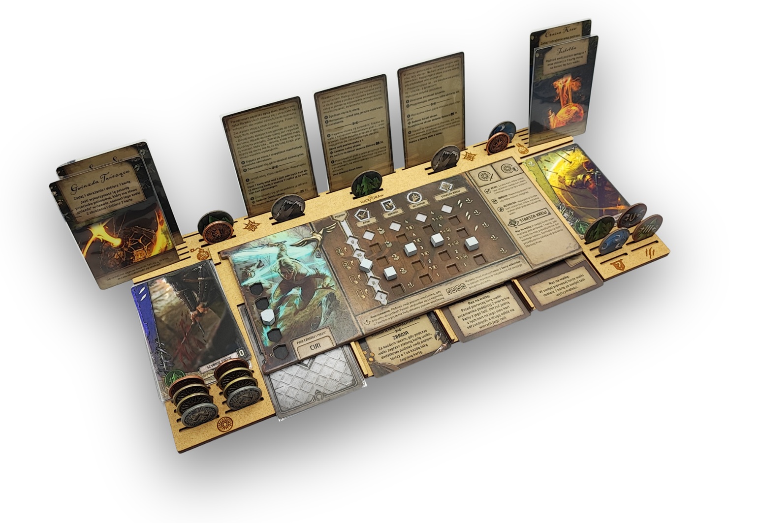 Planszetka do gry Wiedźmin Stary Świat (The Witcher Old World)