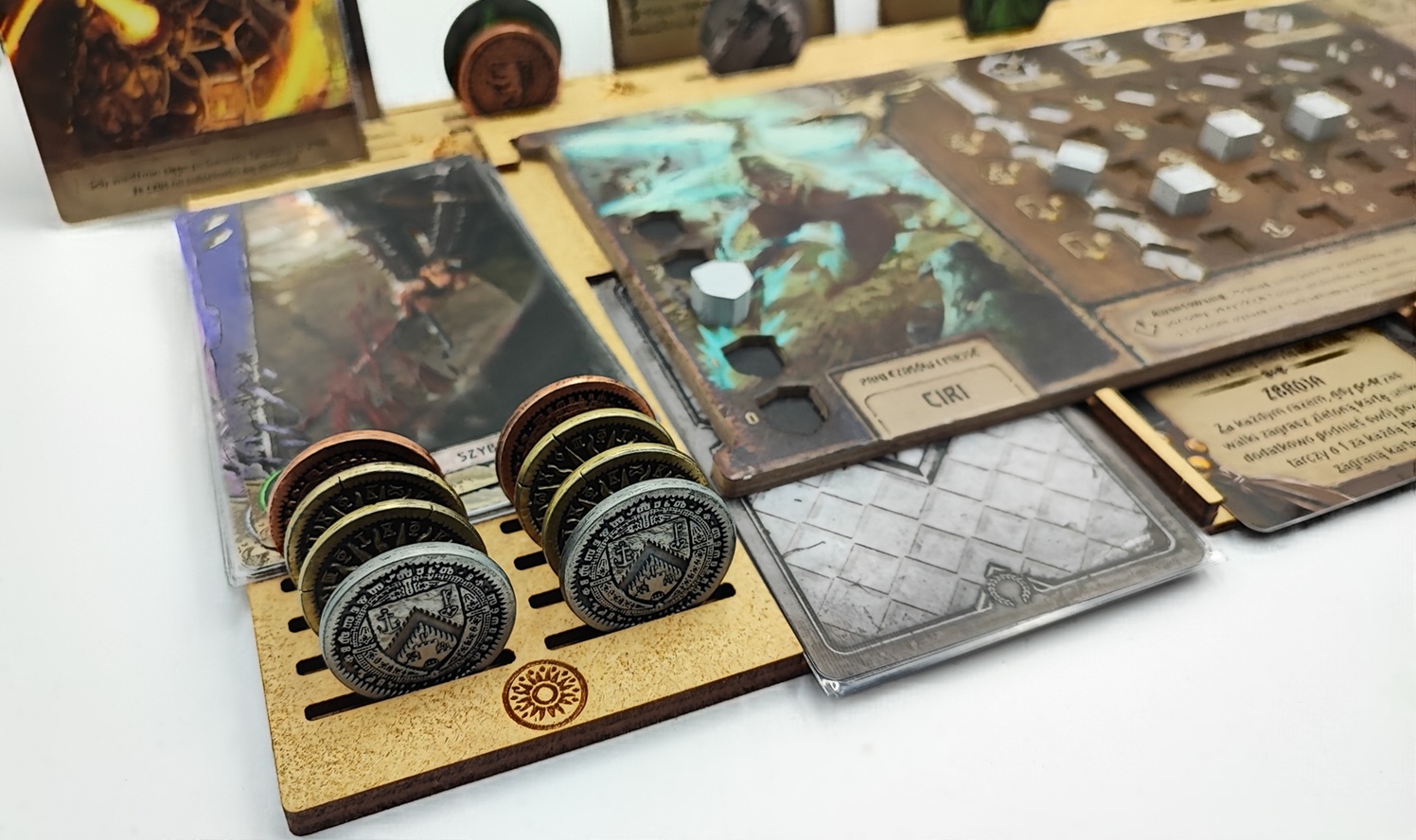 Planszetka do gry Wiedźmin Stary Świat (The Witcher Old World) - obrazek 3