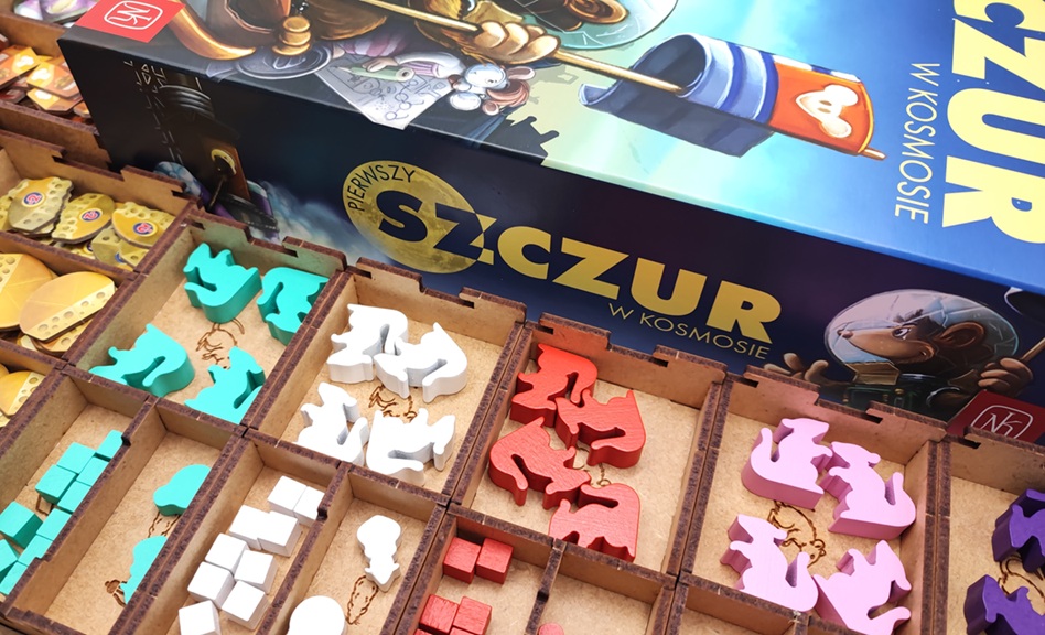 Insert do gry Pierwszy szczur w kosmosie (First Rat) - obrazek 2