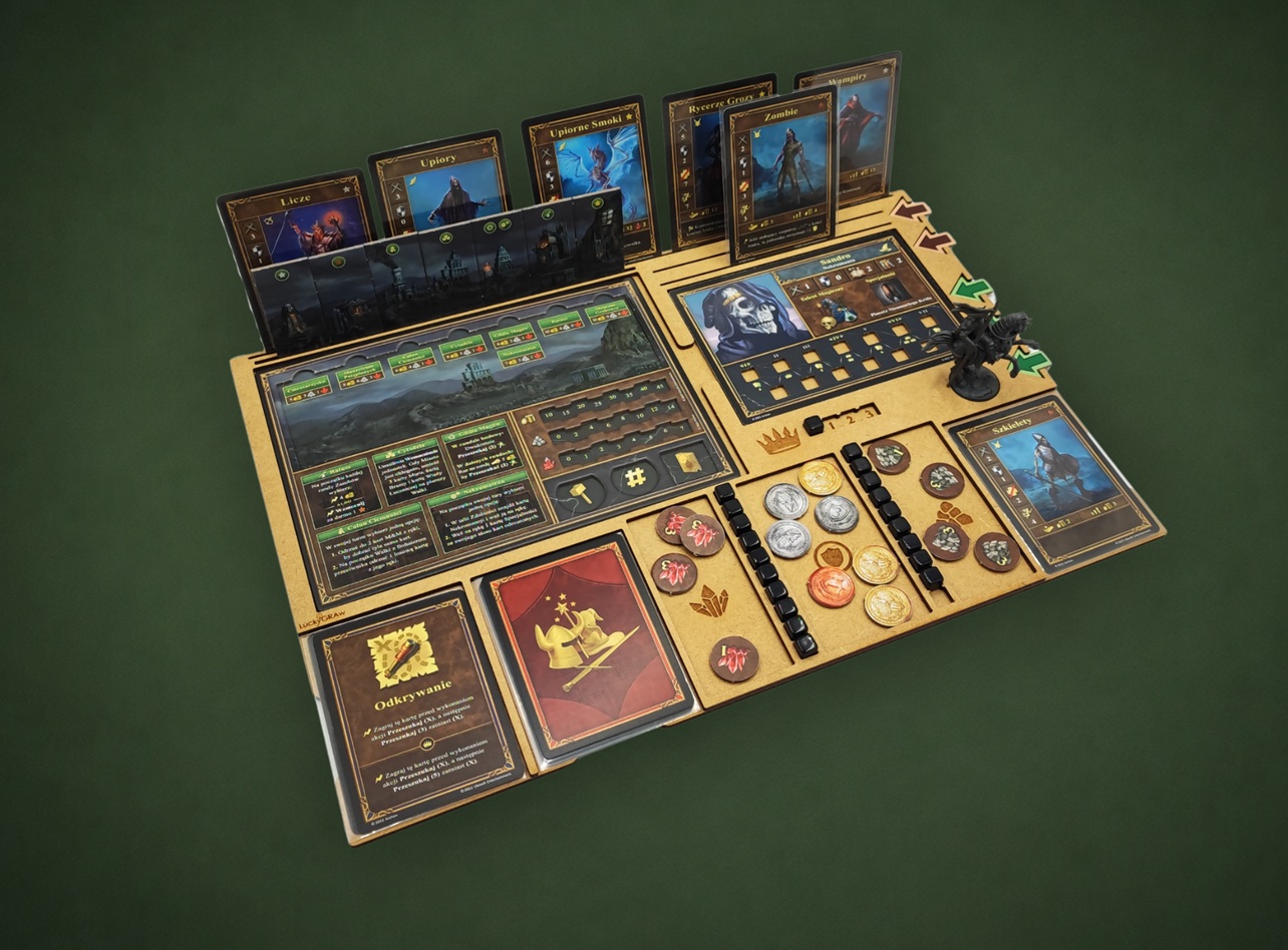 Planszetka do gry Heroes of Might and Magic III: The Board Game