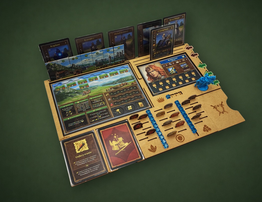 Planszetka do gry Heroes of Might and Magic III: The Board Game - obrazek 4